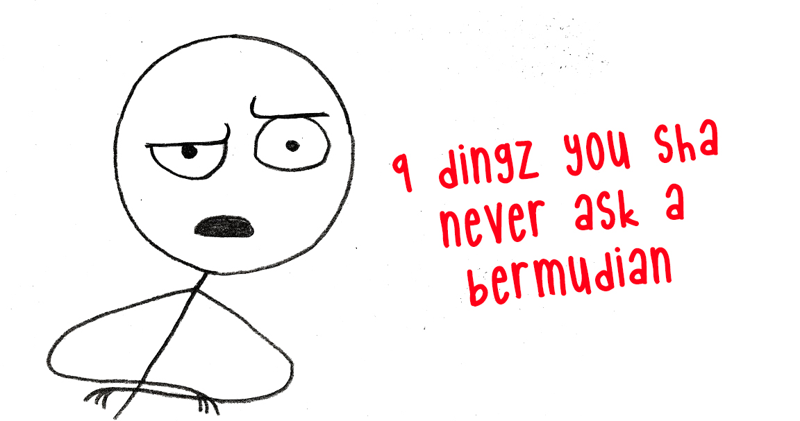 9 Dingz You’Sha Never Ask Bermudians