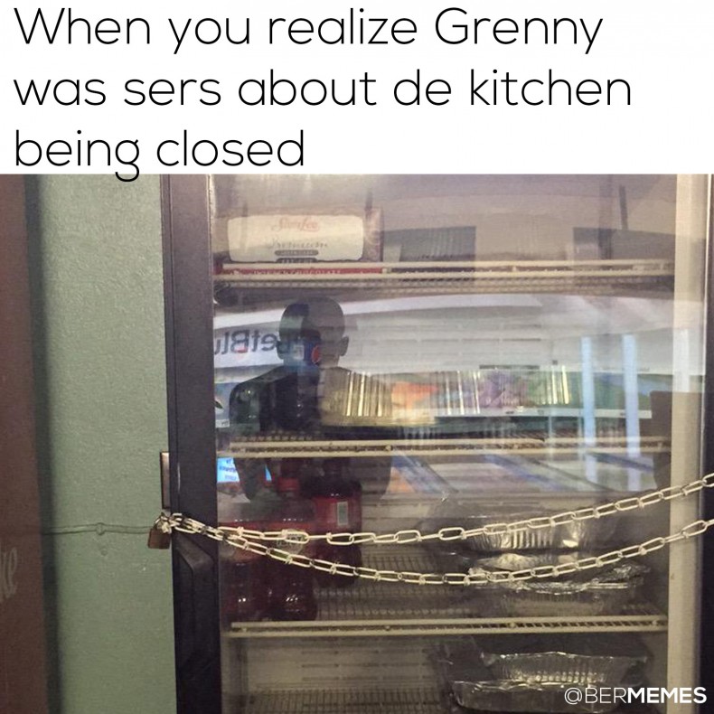 De Kitchens Closed