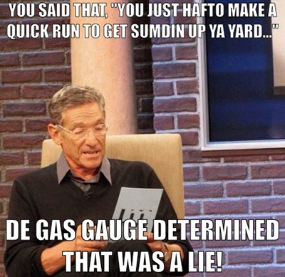 Why Ya Gotta Lie for?1