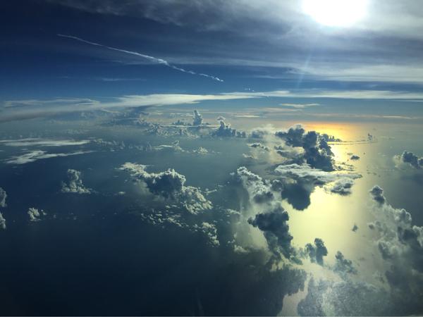 Bermuda....from 40'000ft