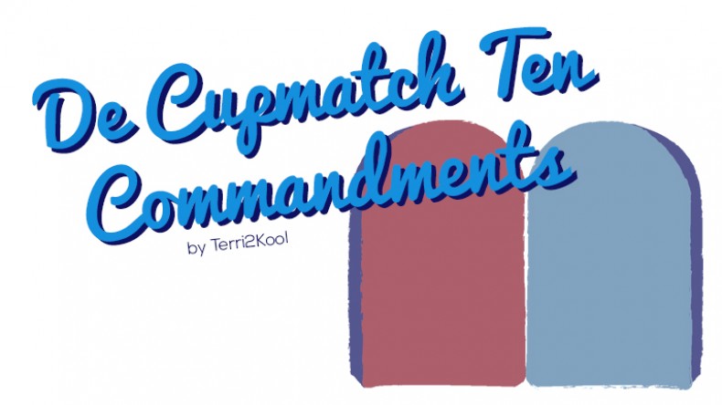 De Cupmatch Ten Commandments 