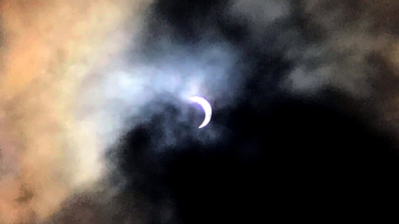 Solar Eclipse 2017 as seen from Bermuda 