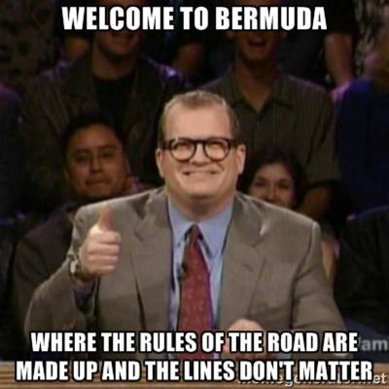 Welcome to Bermuda whurr...
