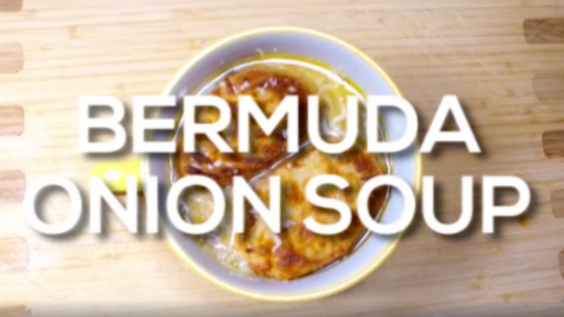 Bermuda Onion Soup Recipe (Video)